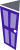 Purple door icon - How to Apply
